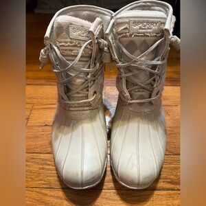 Sperry Women's Off-White Winter Boots